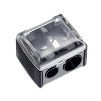 Cute Double Hole Pencil Sharpener Makeup Pen Pencil Sharpener Give Girl Gifts School Supplies Essential Stationery