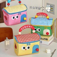 Cute House Makeup Storage Bag Women's Large Capacity Small Room New Portable Travel Toiletry Bag Travel Portable Partition Buggy Bag chs8