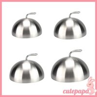 Cutep 20 24 26 28cm Vỏ bít tết bằng thép không gỉ Teppanyaki Dome Nắp đậy bát đĩa