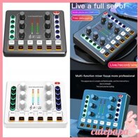 Cutep Sound Mixer Thẻ âm thanh trực tiếp Thay đổi giọng nói Thiết bị Podcast để chơi game trên điện thoại