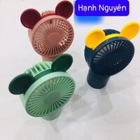 [Cute]Quạt cầm tay tai chuột nhỏ xinh