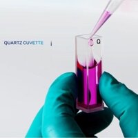 Cuvet thạch anh 10mm (có hộp và nắp), 2 mặt sáng và 4 mặt sáng.