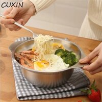 Cuxin 2 Cái / bộ Giỏ Thoát Nước Inox, Chậu Rửa Gạo Tay Cầm Mở Rộng Chống Ăn Mòn, Nhà Bếp Rây Có Cân Bát Trộn Salad Không Thể Phá Vỡ Chống Rỉ Sét Bột