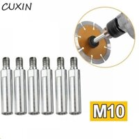 Cuxin 6 Chiếc Sợi Máy Adapter Lever, Đầu Mài Bền Máy Xay Góc Mở Rộng, Thay Thế M10 Điện Đánh Bóng Công Cụ Điện Kết Nối Thanh