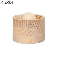 Cuxin Bánh Bao Bọc, Bánh Bao Bột Cán Bằng Gỗ, Sáng Tạo DIY Dễ Sử Dụng Nhanh Chóng Dễ Dàng Làm Bánh Bao Da Bánh Ngọt