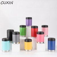 CUXIN Máy làm mát bia cách nhiệt CUXIN, Bình bia treo tường đôi Vaccum Giữ lạnh, Cốc giữ nhiệt bằng thép không gỉ 12 / 14oz Cola có thể làm mát đồ uống