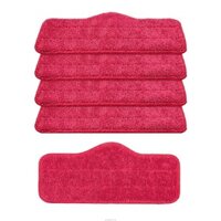 Cuy 5 Chiếc Vải Microfiber Có Thể Tái Sử Dụng Và Có Thể Giặt Được Cho Máy Lau Nhà Hơi Nước Schenley