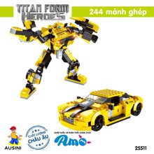 Bộ robot biến hình 2 trong 1 Ausini 25511