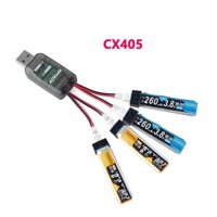 Cx405 4CH MicroB Sạc Pin Cho 1S 3.7V Lipo LiHV 3.8V Pin Cho RC He