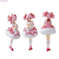 Cyberglide Madoka Magica Model, Chất liệu PVC ngoại vi Anime Puella Magi Hình, Trang trí nội thất Tượng Búp bê 18cm Kawaii Kaname Madoka Bộ sưu tập hình