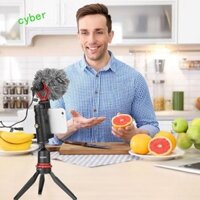 Cyberlinx 1 Bộ Micro Boya BY-MM1, Micro Video Điện Dung Cardioid, Giảm Sốc Laptop Máy Ảnh Mic Ghi Âm Thanh Chuyên Nghiệp Đa Năng