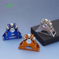 Cyberlinx Đầu ngón tay Con quay hồi chuyển cơ khí, Tam giác Cối xay gió cầm tay Bánh xe đu quay, Bánh đà Đầu ngón tay Con lắc đôi Quay hàng đầu Kim loại đu quay Con quay hồi chuyển bánh xe người lớn