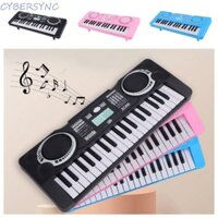 Cyberysnc 37 Phím Đồ Chơi Bàn Phím Đàn Piano, Đồ Chơi Nhạc Cụ Màu Hồng Đồ Chơi Đàn Piano Điện Tử Trẻ Em, Dễ Dàng Giáo Dục Sớm Học Nhạc Đa Năng Quà Tặng