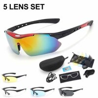 Cycling Eyewear Sunglasses UV 400 Protection Polarized Eyewear Cycling Running Sports Bike Goggles for Men Women