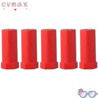 Cymx 5 CÁI Chất cách điện đứng bằng Polyester, Cột cách nhiệt vật liệu an toàn màu đỏ, Vật liệu an toàn Nhà máy bền cao 20 × 50mm