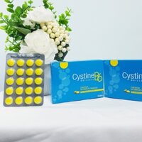 Cystine B6 ( L-Cystine) hỗ trợ rụng tóc và loạn dưỡng móng Hộp 1 vỉ /20 viên (Hàng Pháp Nhập khẩu chính hãng 100%)