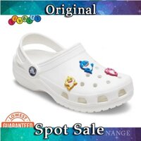 Czv CROCS / jibbitz charm Bé Shark Nút Hoạt Hình Giày Phụ Kiện Item # 10008018