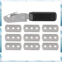 [D E H F] Hướng dẫn cắt giấy mặt sau Vinyl cho giấy nhuộm và hỗ trợ ô tô với 10 lưỡi bổ sung