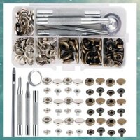 [D G Y J] Bộ dụng cụ làm việc bằng da, dụng cụ làm việc bằng da, bộ đục lỗ, hộp đựng để khâu cắt đục lỗ