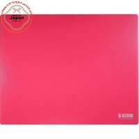 D-GLOW Speed RosePink Glass Mouse Pad / Gaming Mouse Pad / Control / Illustration / Anime / XL Size 500 × 400mm / 3mm / Thin / With Arm Cover / With Universal Sole / Reinforced Glass