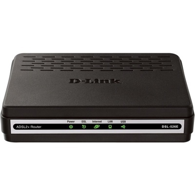 D-Link DSL-526E ADSL2+ Ethernet/USB Combo Router