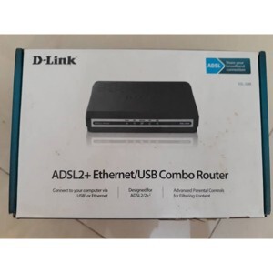 D-Link DSL-526E ADSL2+ Ethernet/USB Combo Router