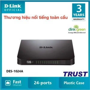 Switch D-Link DES-1024A 16/24-Port 10/100