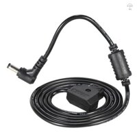 D-tap 2 Pin Nam Kết Nối DC 5.5 * 2.5mm Cắm Dây Cáp Cho BMCC BMPC DSLR Giàn Cung Cấp Điện Dài 113cm