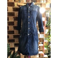 D099. Đầm jean hiệu Lee szM-2hand