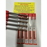 (D5) Dao phay ngón hợp kim 60HRC phủ Tin, Đường kính 4F-5*6*25*100