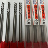 (D5) Dao phay trụ nhôm hợp kim 60HRC, 3F-5*6*25*100