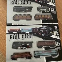 D51 Đầu Máy Hơi Nước Mô Phỏng Mô Hình Xe Lửa Điện Theo Dõi Đồ Chơi 3 Tuổi 4 Tuổi Trẻ Em Bé Trai Quà Tặng