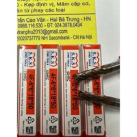 (D6) Dao phay ngón hợp kim 60HRC phủ Tin, 4F-6*6*18*50