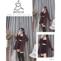 D75 - Áo Blazer, Áo khoác dạ 2 lớp  Si tuyển