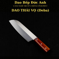 [DA-21] DAO THÁI VỌ (Deba) - Thép Nhật không rỉ - Cán gỗ hương - DAO BẾP ĐỨC ANH