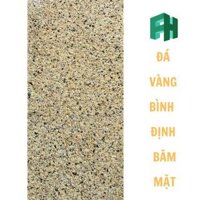 Đá băm mặt vàng Bình Định kích thước 30x60x2cm, đá lát sân vườn Bình Định, đá thiên nhiên lát nền (kho Sài Gòn)