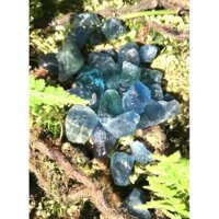 Đá blue green flourite thô