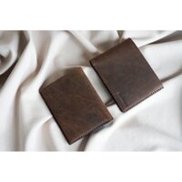 DA BÒ THẬT Ví Da Leonardo Vintage 02
