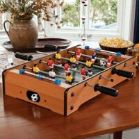 đá bóng đồ chơi Đồ chơi bàn bi lắc bóng đá Table Top Foosball Chất liệu gỗ cao cấp Kích thích phản xạ cho bé Cả nhà cùng chơi Gắn kết mọi người Bảo hành 1 đổi 1