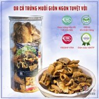 Da cá trứng muối 200g loại ngon, hủ PET, giòn ngon | Ăn vặt Sơn Béo