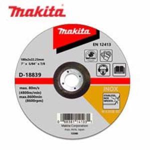 Đá cắt inox Makita D-18839 - 180x2x22.23mm