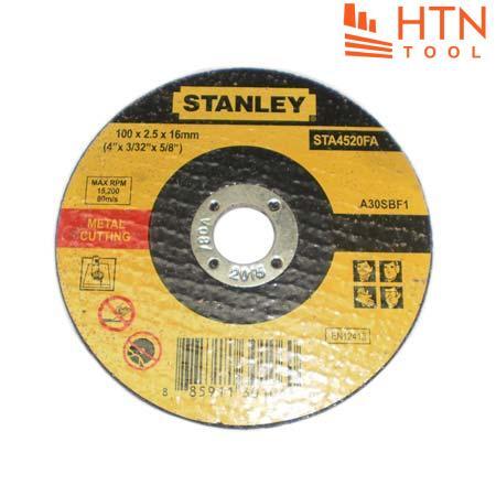 Đá cắt sắt 100 x 2.5 x 16mm Stanley STA4520FA