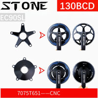 Đá Chainring Adapter Nhện Cho EASTON EC90SL Đến 130BCD EC90 Cho Raceface Chain EILEE XXE GP3 Đồng Hồ Đo Điện Đường Xe Đạp Gấp