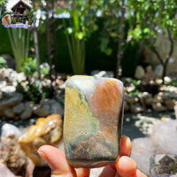 Đá chặn giấy Canxedon tự nhiên năng lượng