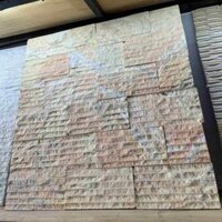 Đá chẻ hồng 10×20 ốp tường trang trí CTS-DOT-TN-14