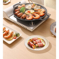 Đa Chức Năng Chống Dính Phong Cách Hàn Quốc, Chảo Nướng Đa Năng, Chảo Nướng Di Động Gia Đình Cắm Trại “Sản phẩm cao cấp”