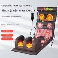 Đa chức năng cổ tử cung massager eo trở lại chân massager nệm toàn thân massage mat điện sưởi ấm massage mat