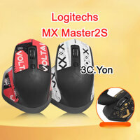 Da Chuột Chống Trơn Trượt Cho Logitech MX Master 2 2S Chuột Bên Tay Cầm Co Giãn Miếng Dán Tinh Tế Miếng Lót Chống Mồ Hôi Phim Bảo Vệ Da Lộn Siêu Nhẹ