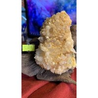 Đá Citrine Clear Quartz VÀNG pha lê tự nhiên  thanh tẩy thiền định  cực mạnh Clear Quartz  524