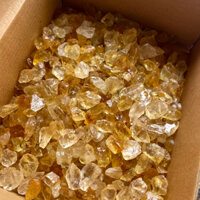 Đá citrine vàng thô tự nhiên dùng trong thanh tẩy, thiền định - Tarotbygenie
